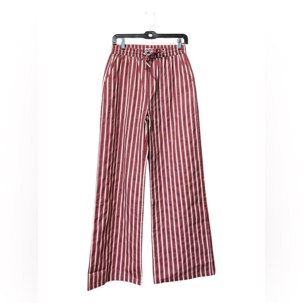 Tribe Kelley Grayton Wide Leg Pants Vintage Red Stripe Small — image 3 of 5